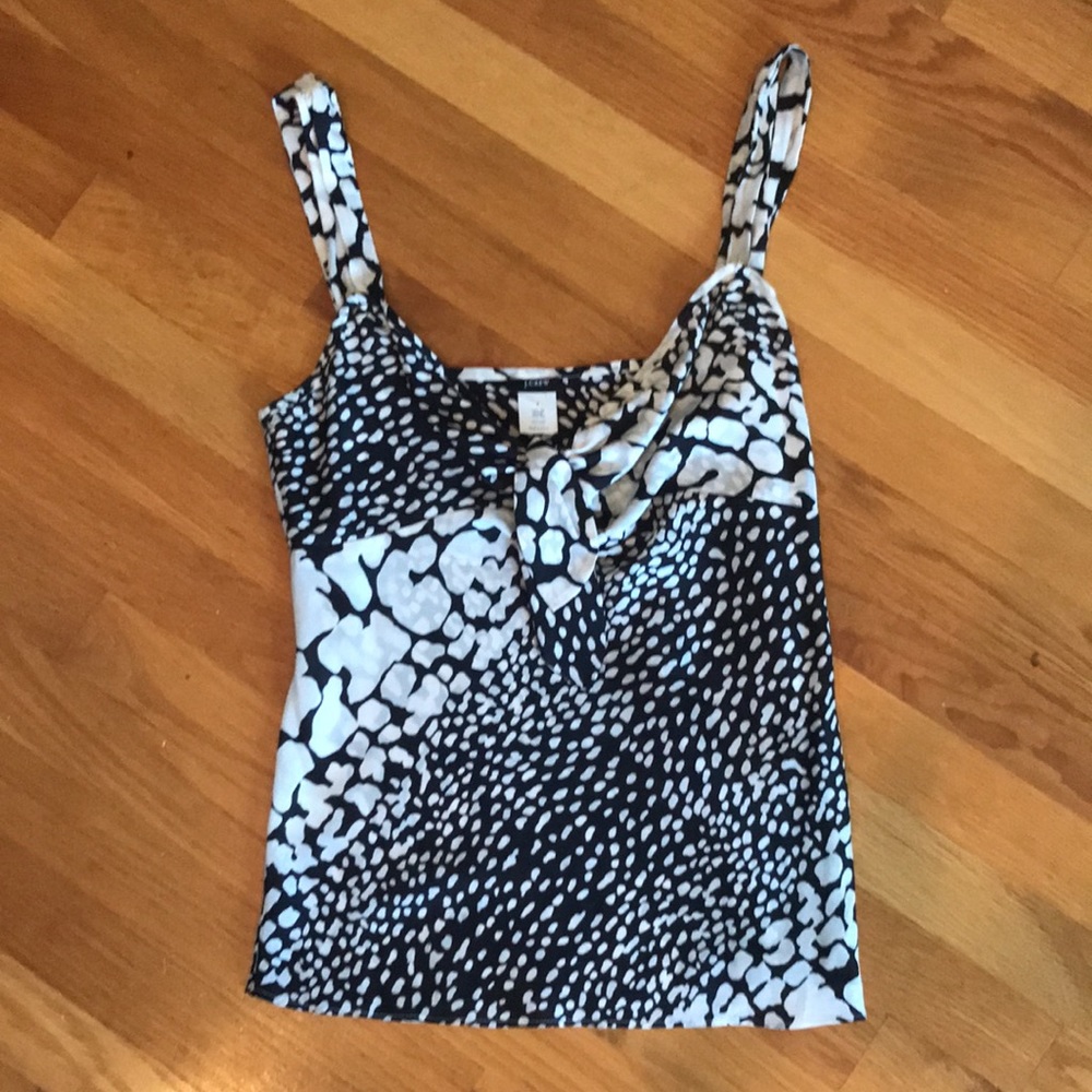 J. Crew Python Print Silk Blouse - image 1